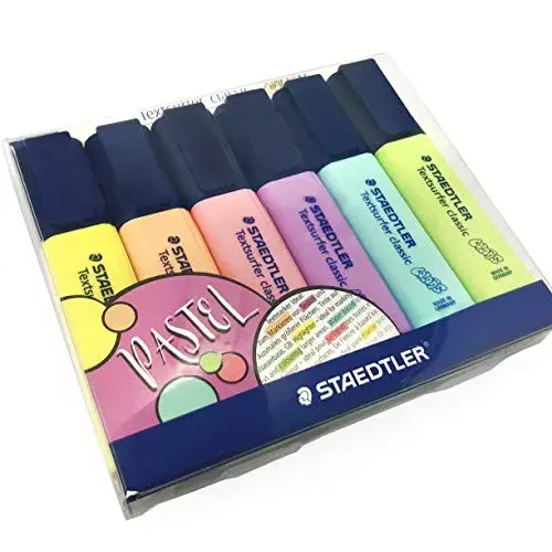 Staedtler Sublinhador Fluorescente Pastel 6 un.