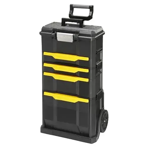 Stanley 1-79-206 Grande Capacidade Preto 86,6×48,8×34,8 cm