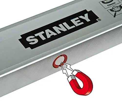 Stanley Nível Classic Magnético 120cm Precisão +/- 0,5 mm/m
