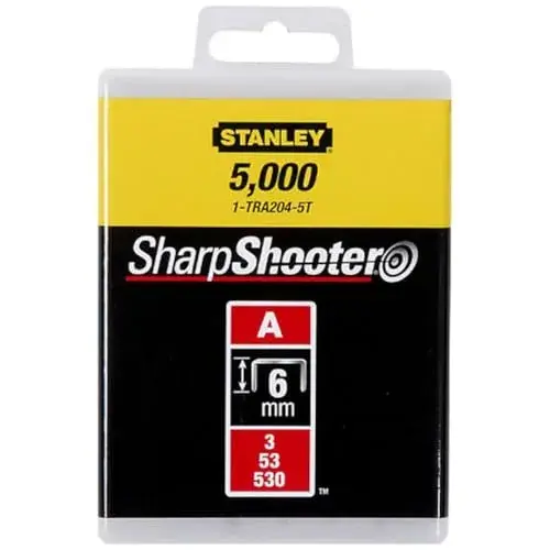 Stanley Agrafos Tipo A 1-TRA204-5T 6mm