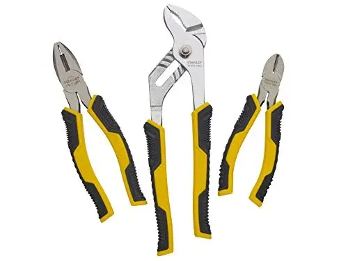 Stanley Alicate Controle Grip Universal Corte Diagonal