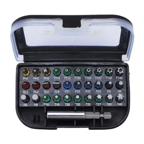 Stanley Conjunto de Bits Aparafusar 31pçs Invioláveis