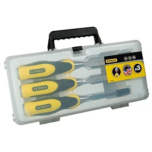 Stanley Formões Aço Carbono 12, 18, 25 mm