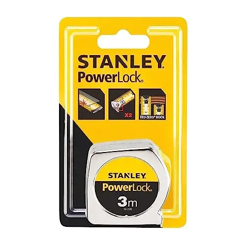 Stanley Powerlock Fita Métrica 3m