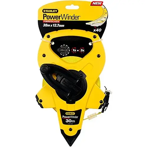 Stanley Powerwinder Fita Métrica 30m