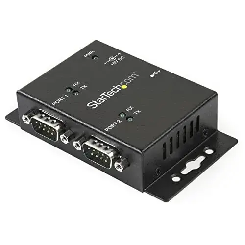 Startech Adaptador 2xDB-9 USB 2.0 Preto