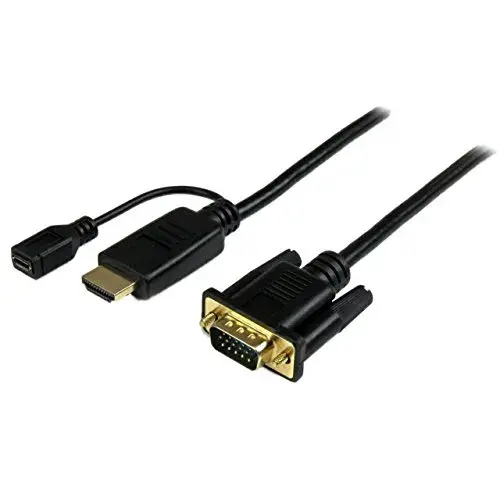 Startech Adaptador de Vídeo VGA HDMI 3m D-Sub