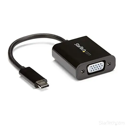 Startech Adaptador VGA USB C 30cm Macho Fêmea