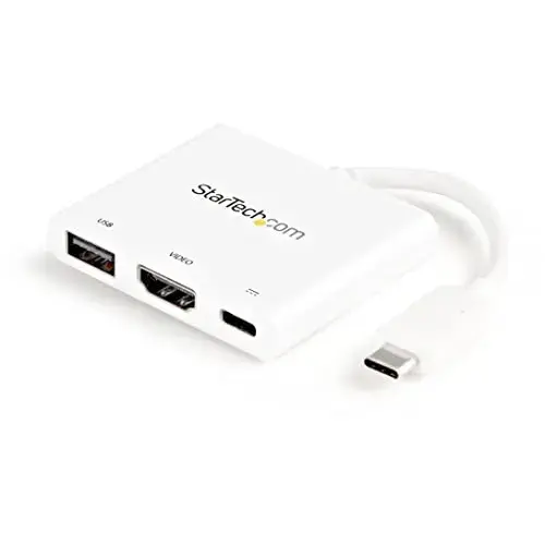 Startech CDP2HDUACPW Adaptador USB-C para USB 3.0/HDMI White