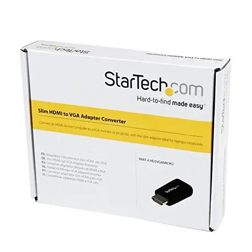 Startech.com Adaptador HDMI para VGA Compacto