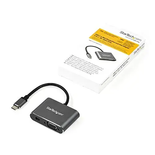Startech.com Cabo Adaptador USB-C para Mini DisplayPort e VGA