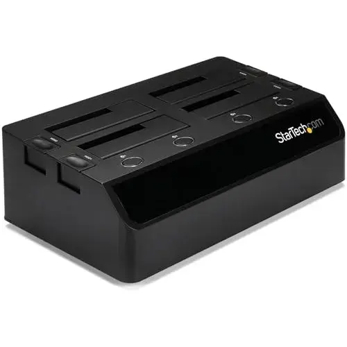 Startech.com SDOCK4U33 Docking Station para Discos Rigidos Preto