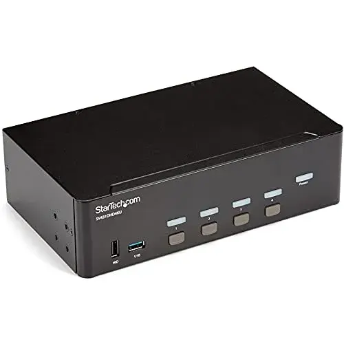 Startech.com SV431DHD4KU Switch HDMI 4K 30Hz 4 Portas