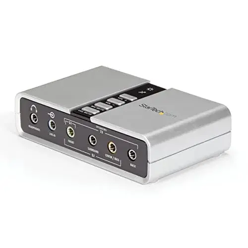 Startech.com Sweex 7.1 USB Adaptador de Áudio com Suporte DTS