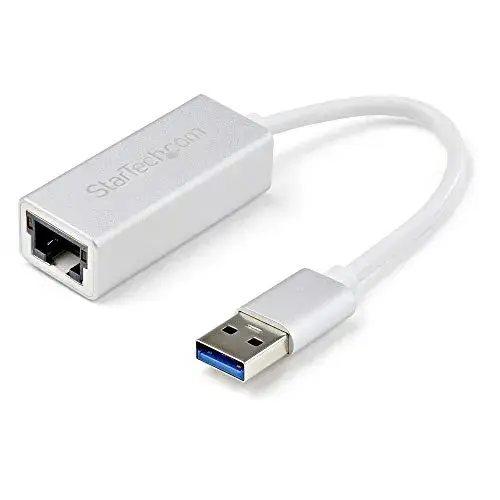 Startech.com USB31000SA Adaptador de Rede Ethernet 2000 Mbit/s USB 3.2 Gen 1 Prateado