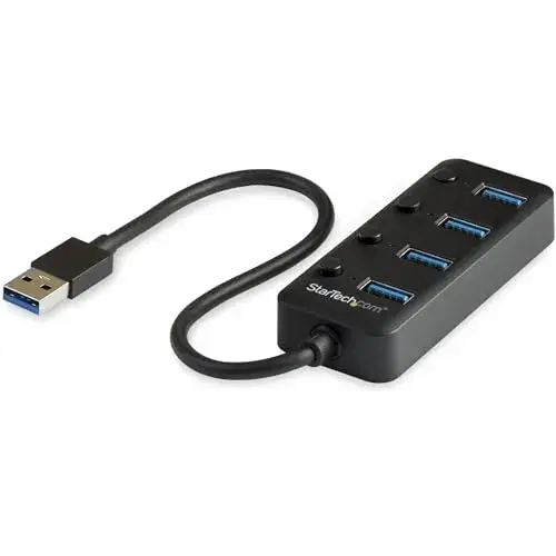 Startech HB30A4AIB Hub USB 3.0 4 portas