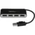 Startech Hub 4 Portas USB 2.0 Preto