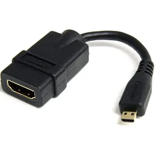 Startech Micro HDMI Macho para HDMI Fêmea 12cm
