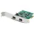 Startech Placa PCIe 2x Portas Firewire 1394a Verde