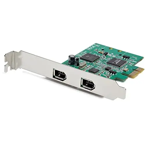 Startech Placa PCIe 2x Portas Firewire 1394a Verde
