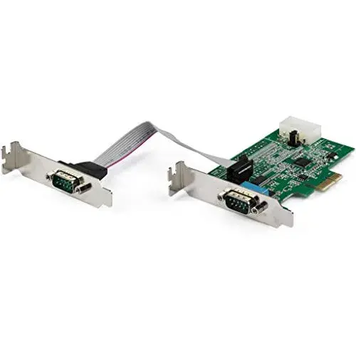 Startech Placa PCIe Série 2 Puertos RS232