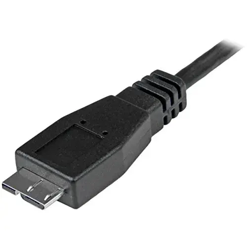 Startech USB C Macho – Micro-usb B Macho 1 m Preto