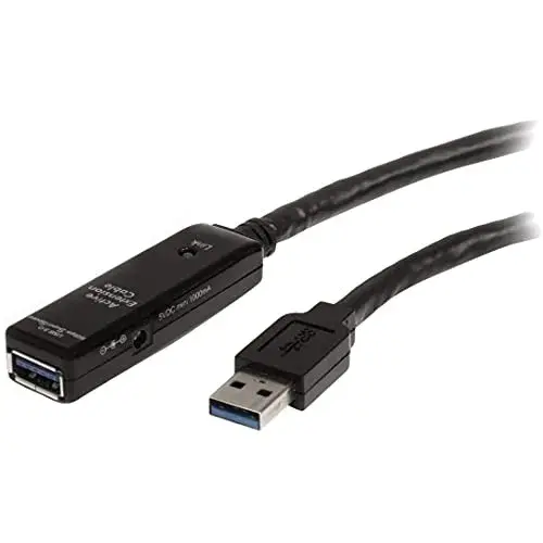 Startech USB3AAEXT5M Cabo USB a Macho Fêmea 5 Mts