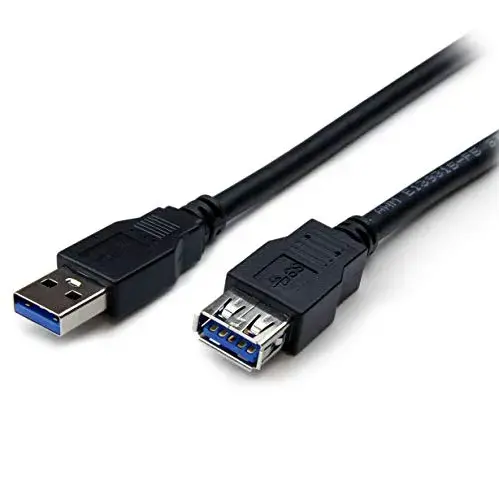 Startech USB3SEXT2MBK Cabo USB a Macho-fêmea 2 Mts