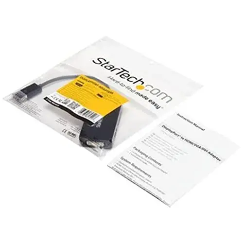 Startech.com Adaptador de Vídeo DisplayPort Macho – DVI-D HDMI VGA