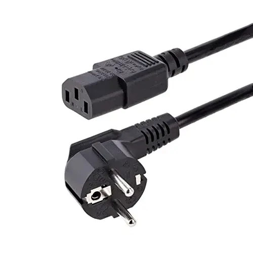 Startech.com Cable de Alimentação UE Schuko a C13 1m