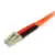 Startech.com FIBLCSC1 Cabo fibra óptica LC-Sc 1m Laranja