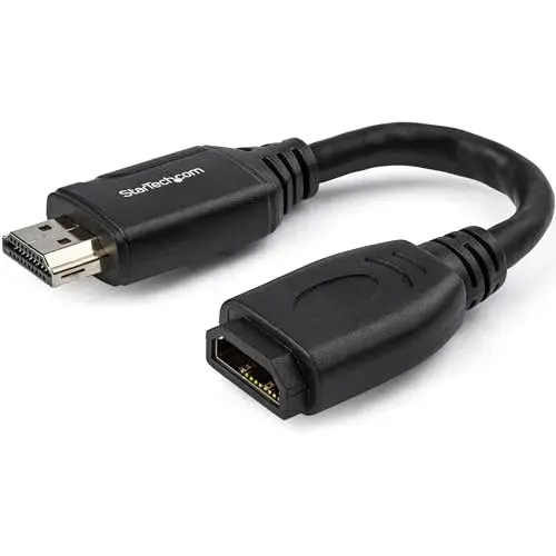 Startech.com HD2MF6INL Extensão HDMI Alta Velocidade com Ethernet 15cm