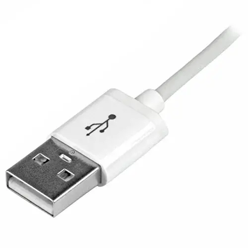 Startech.com USBLT1MW Cabo Lightning 1m Branco