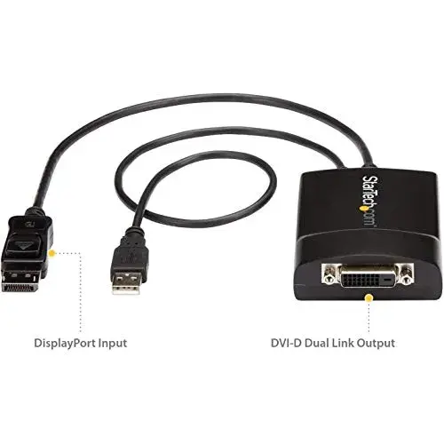 Startech Adaptador de Vídeo DisplayPort para DVI-D 37cm Conector