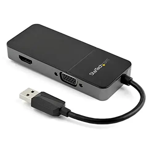 Startech Adaptador USB 3.0 a HDMI VGA Compacto