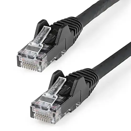 StarTech Cabo de Rede RJ45 Cat 6 UTP 5m Preto