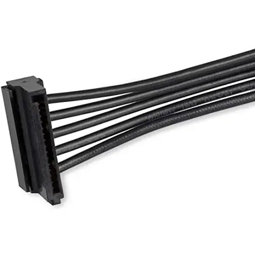 Startech Cabos de Alimentação SATA 40cm Conector 15 Pin Macho 4xSATA