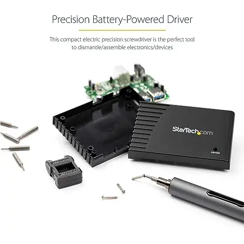 Startech Kit Destornillador Elétrico com 55 Puntas e Desimantador