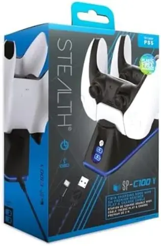 Stealth Twin Charging Dock Carregador PS5 Preto