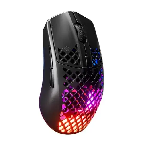 SteelSeries Aerox 3 18000DPI Wireless Bluetooth Preto RGB