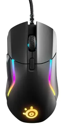 SteelSeries Rival 5 Óptico 1 a 1 Sem fio Preto