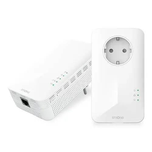 Strong Kit Powerline Wi-Fi 1000 Mbps Branco