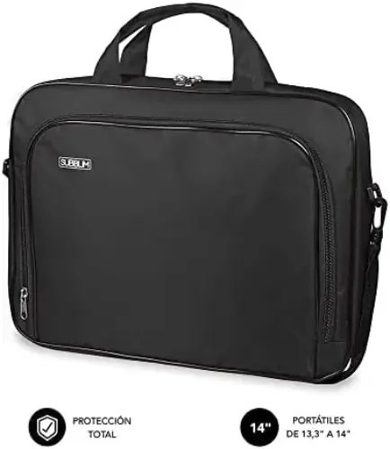 Subblim Oxford Mochila para Notebook 13.3/14″ Preto