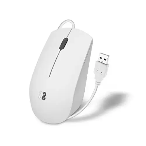 Subblim SUBMOB2BS002 Mouse Silencioso 1200 DPI USB Branco