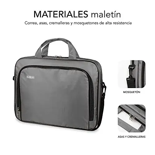 Subblim Oxford Mala Portátil até 12.5″ Cinza