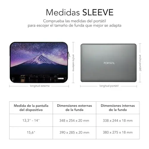 Subblim Sleeve Neo Mount 13.3-14 portátil