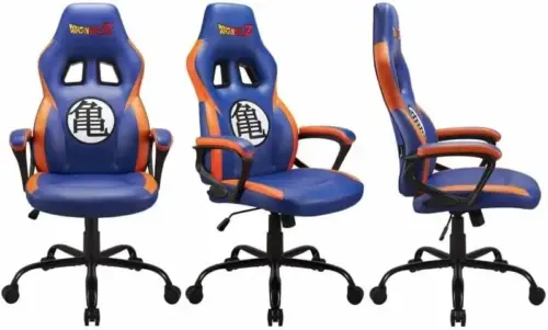 Subsonic Dragon Ball Z Cadeira Gaming Preto Ajuste Ergonômico