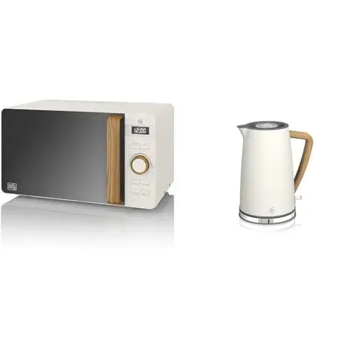 Swan SM22036WHTNEU 800W Descongela Branco