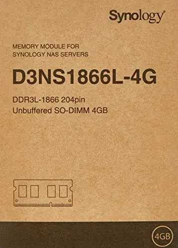 Synology D3NS1866L-4G 4GB DDR3 1866MHz