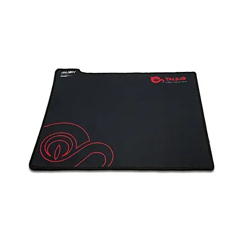 Talius TAL-RUSH-M 31,5cm x 27cm {Preto, Vermelho} Tapete para Rato Gaming
